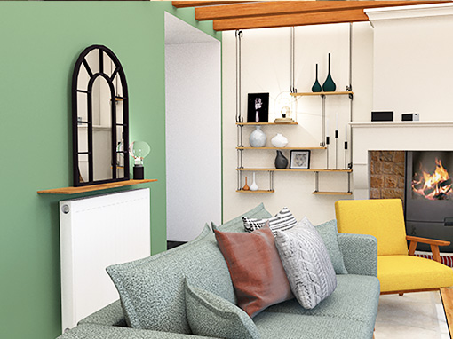 Design – Etagère suspendue